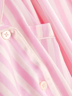 Satijnen Pyjama Met Lange Mouwen