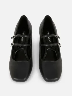Schoenen Met T-bandje Van Imitatieleer