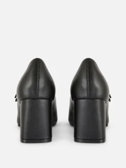 Schoenen Met T-bandje Van Imitatieleer