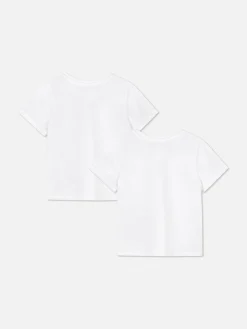 School-T-shirts Met Korte Mouwen, Set Van 2