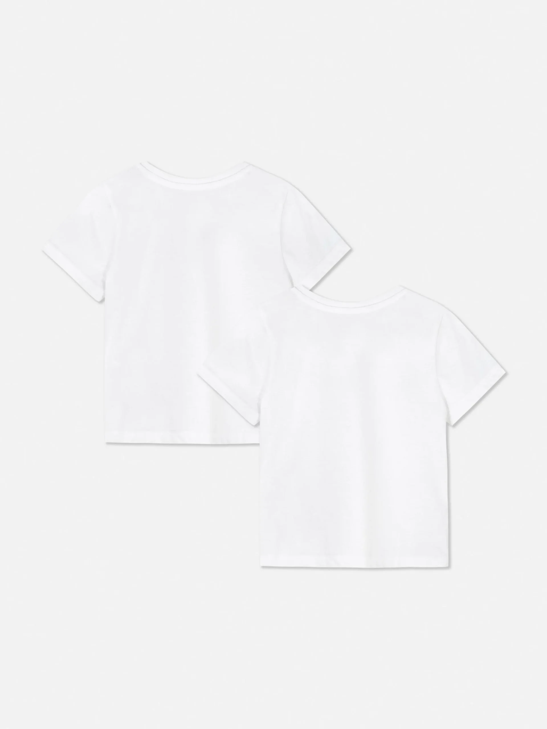School-T-shirts Met Korte Mouwen, Set Van 2