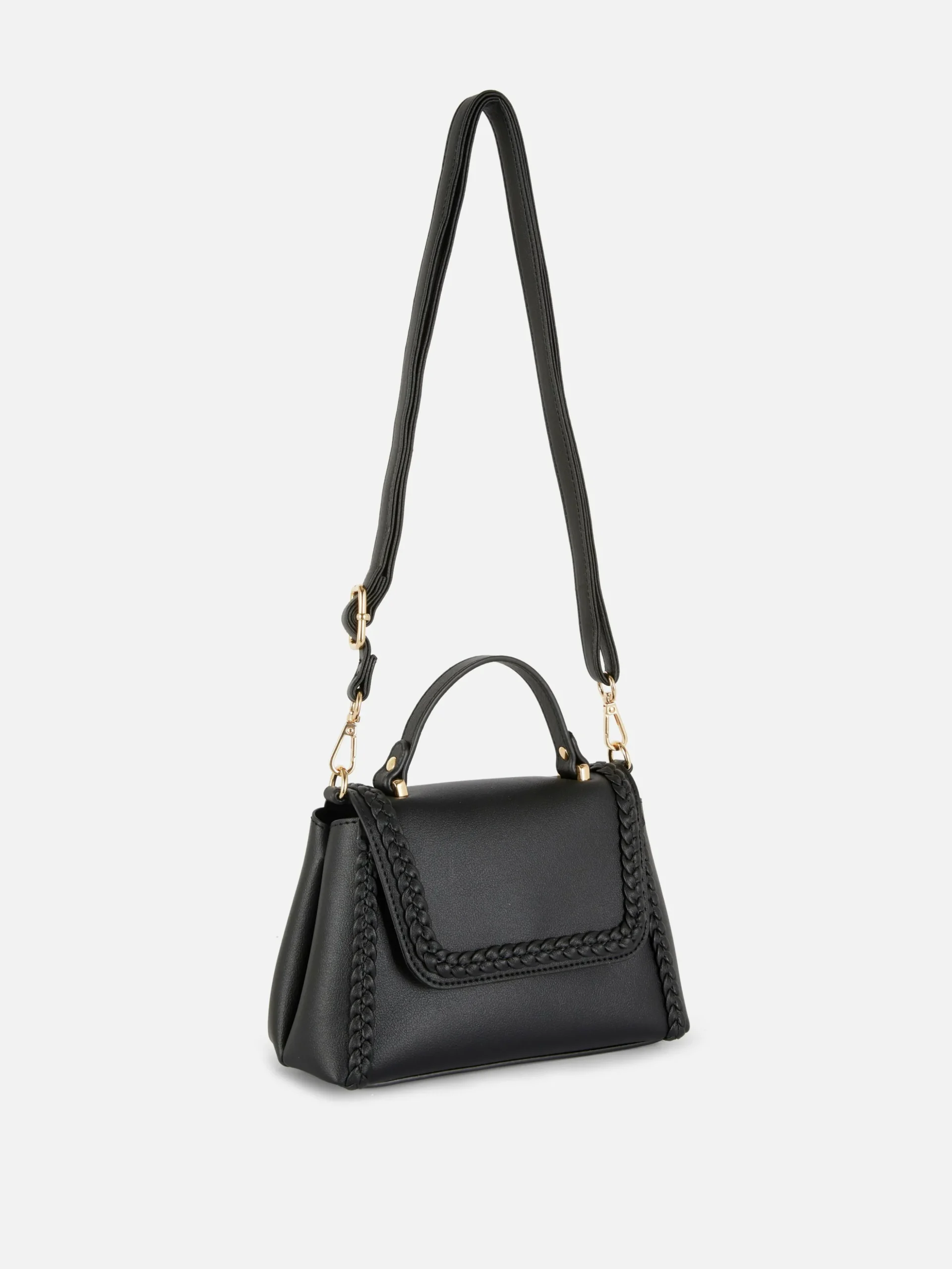 Schoudertas Met Gevlochten Accenten