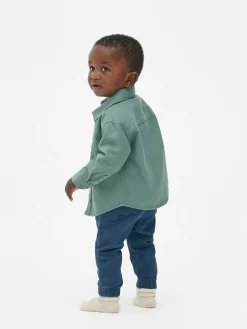 Set Met Dinosaurus-T-shirt, Chino En Shacket
