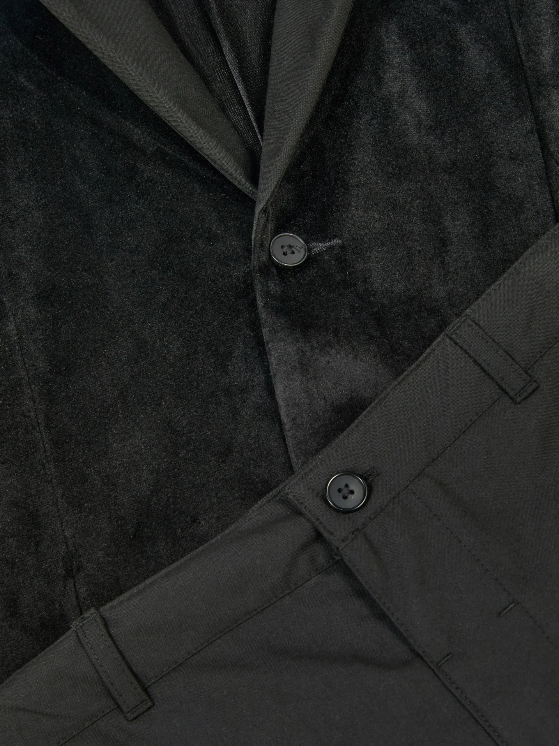 Set Van Fluwelen Blazer En Broek