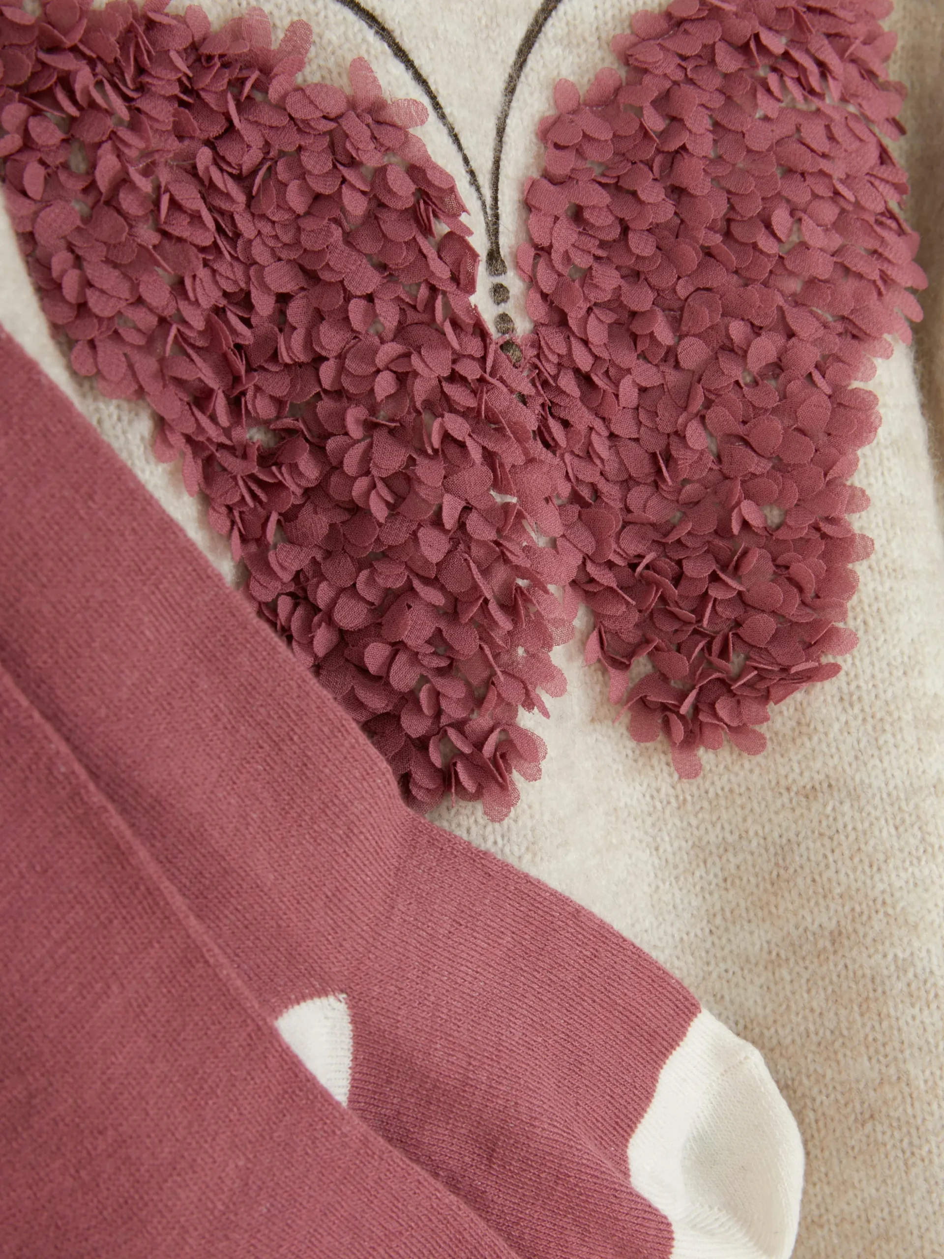 Set Van Overgooier Met Vlinder En Maillot