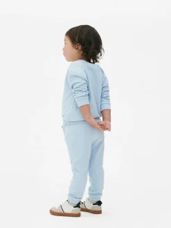 Set Van Sweatshirt En Joggingbroek Met Textuur
