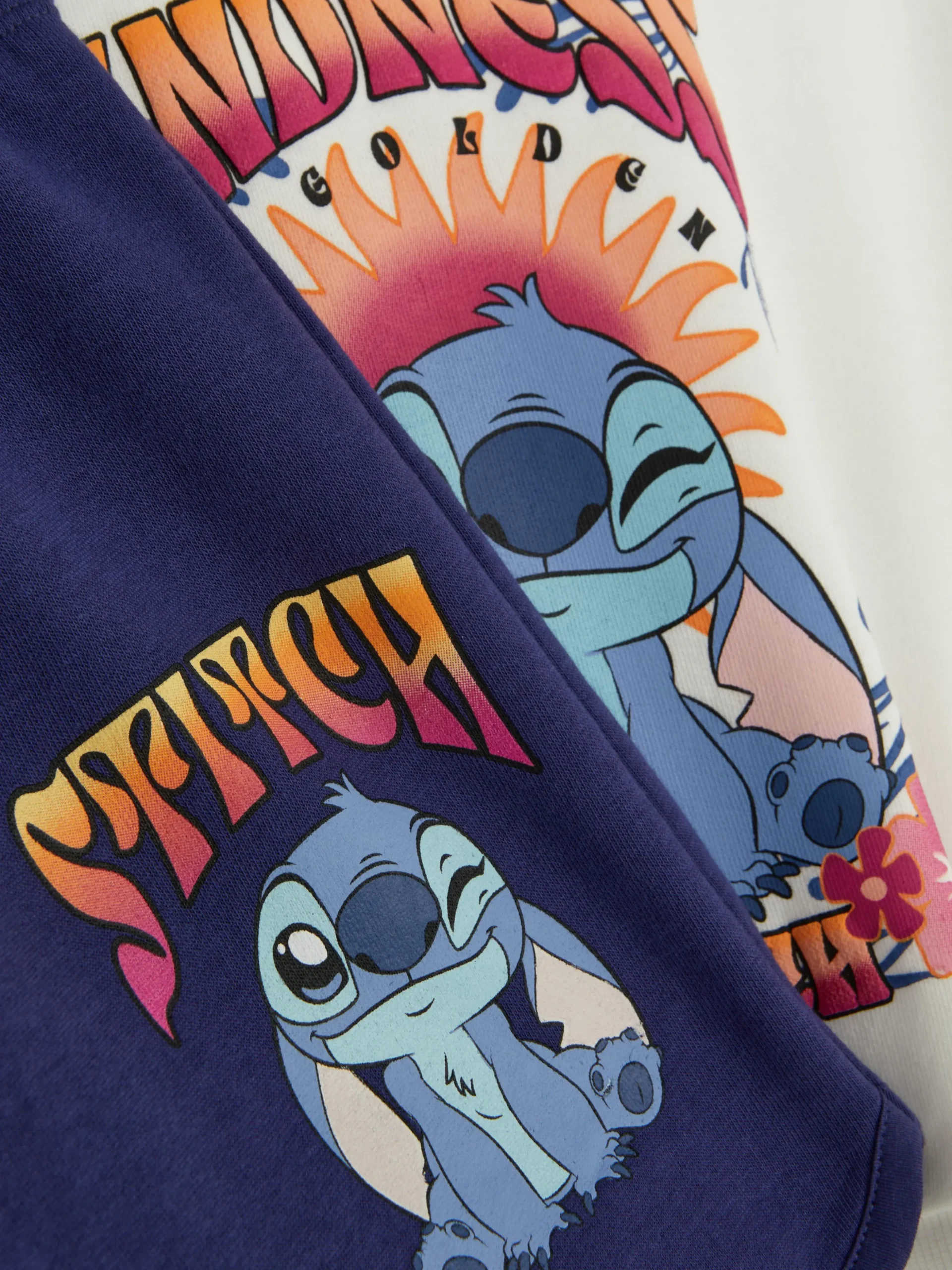 Set Van Sweatshirt En Korte Broek Disney's Stitch