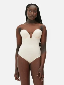Shapewear Body Met Diep Uitgesneden Cups
