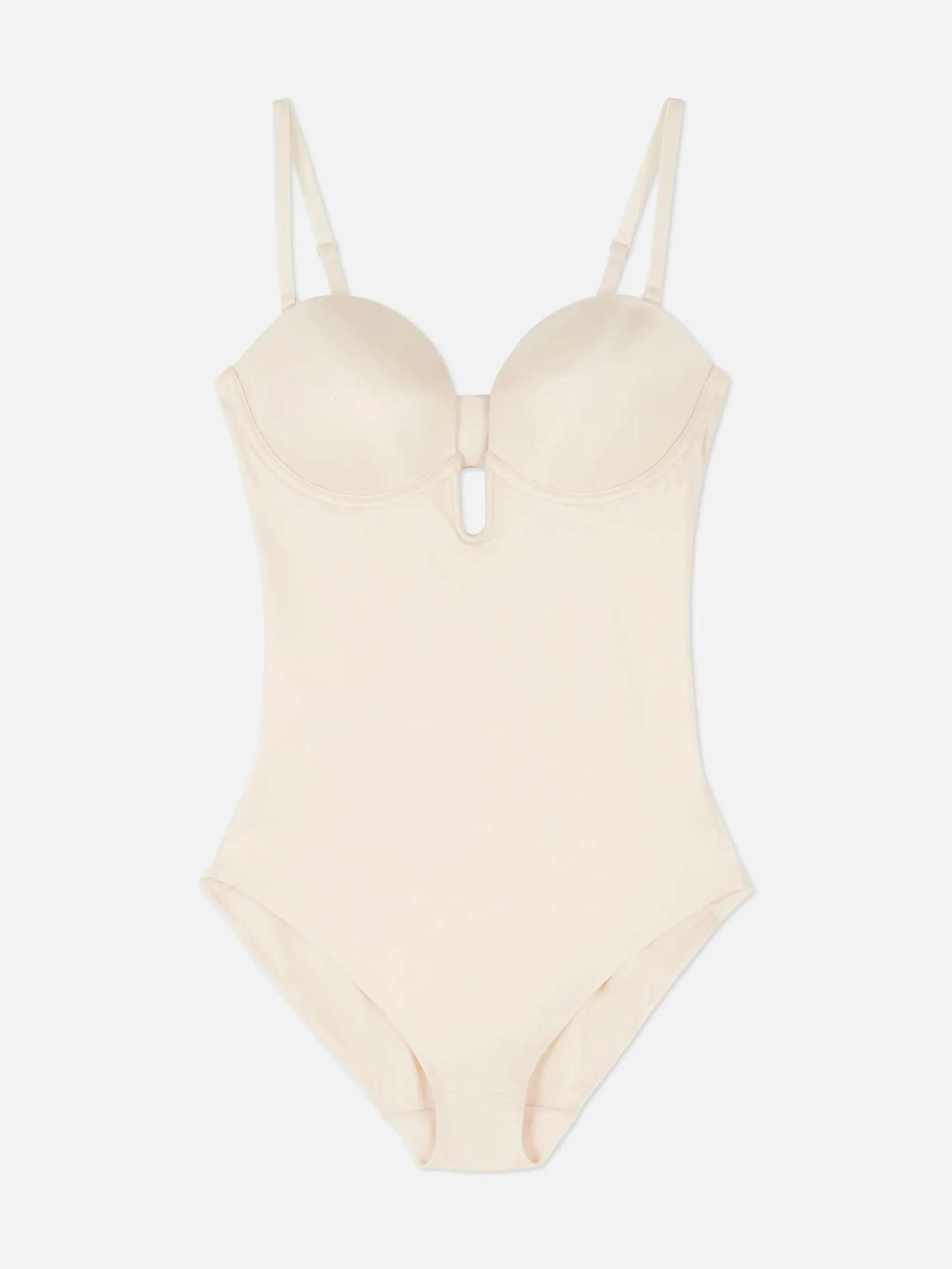 Shapewear Body Met Diep Uitgesneden Cups