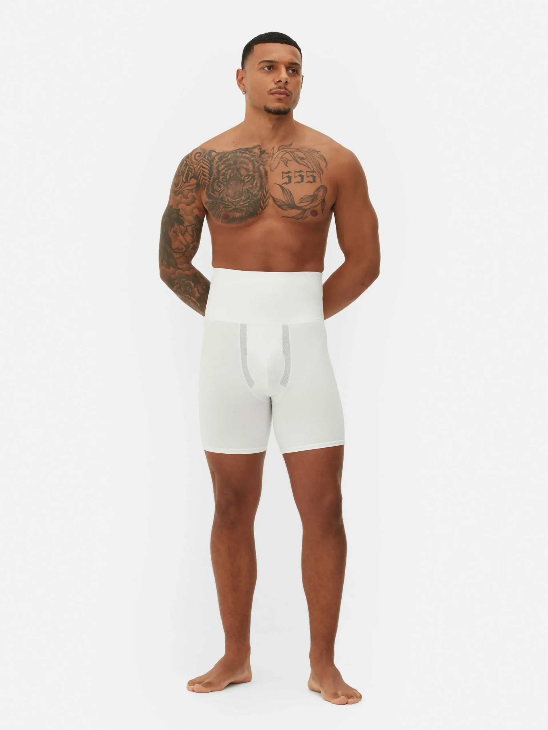 Shapewear Boxershort Met Hoge Taille