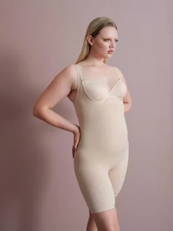 Shapewear-body Tot Op De Dij