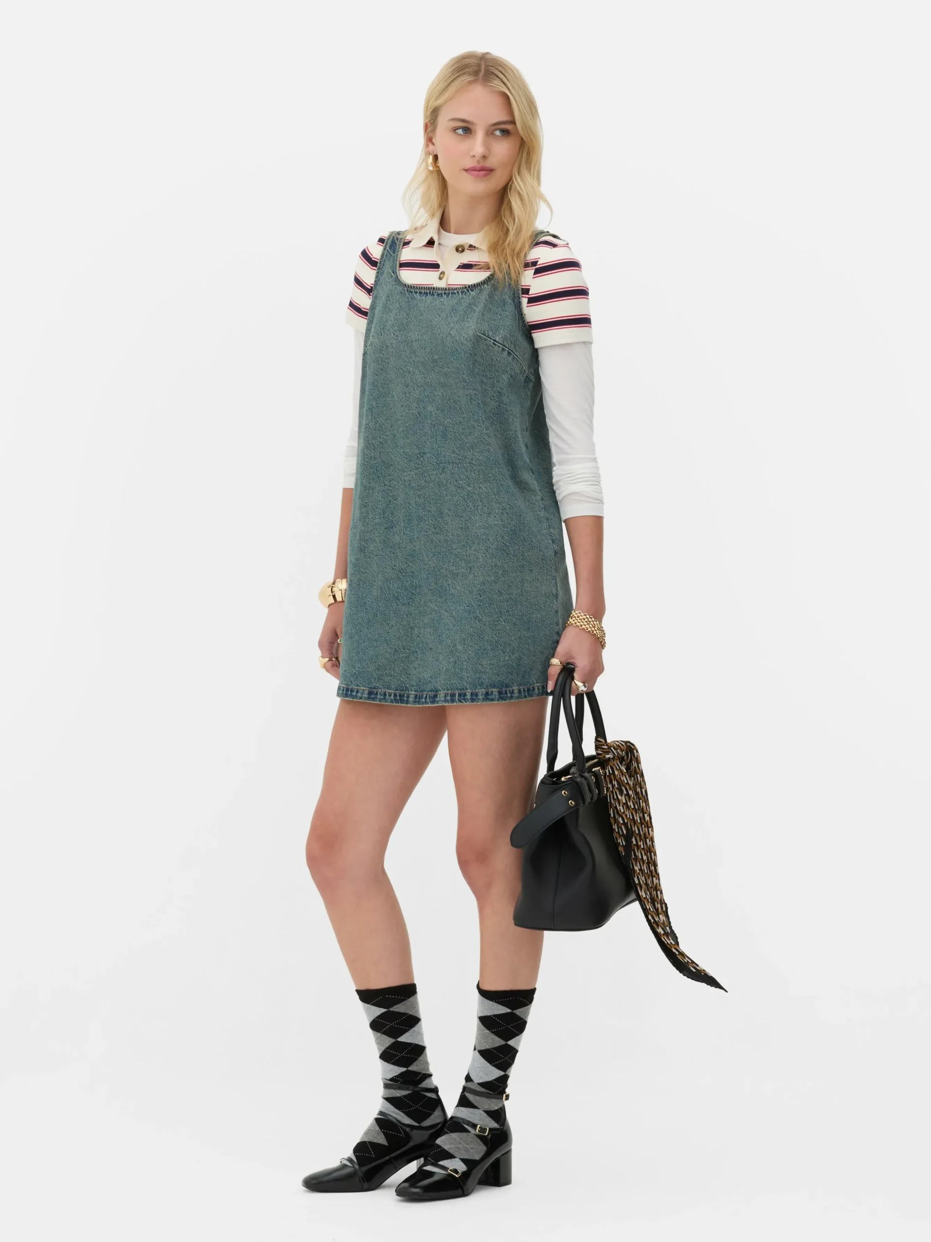 Shift Dress Van Spijkerstof Rita Ora