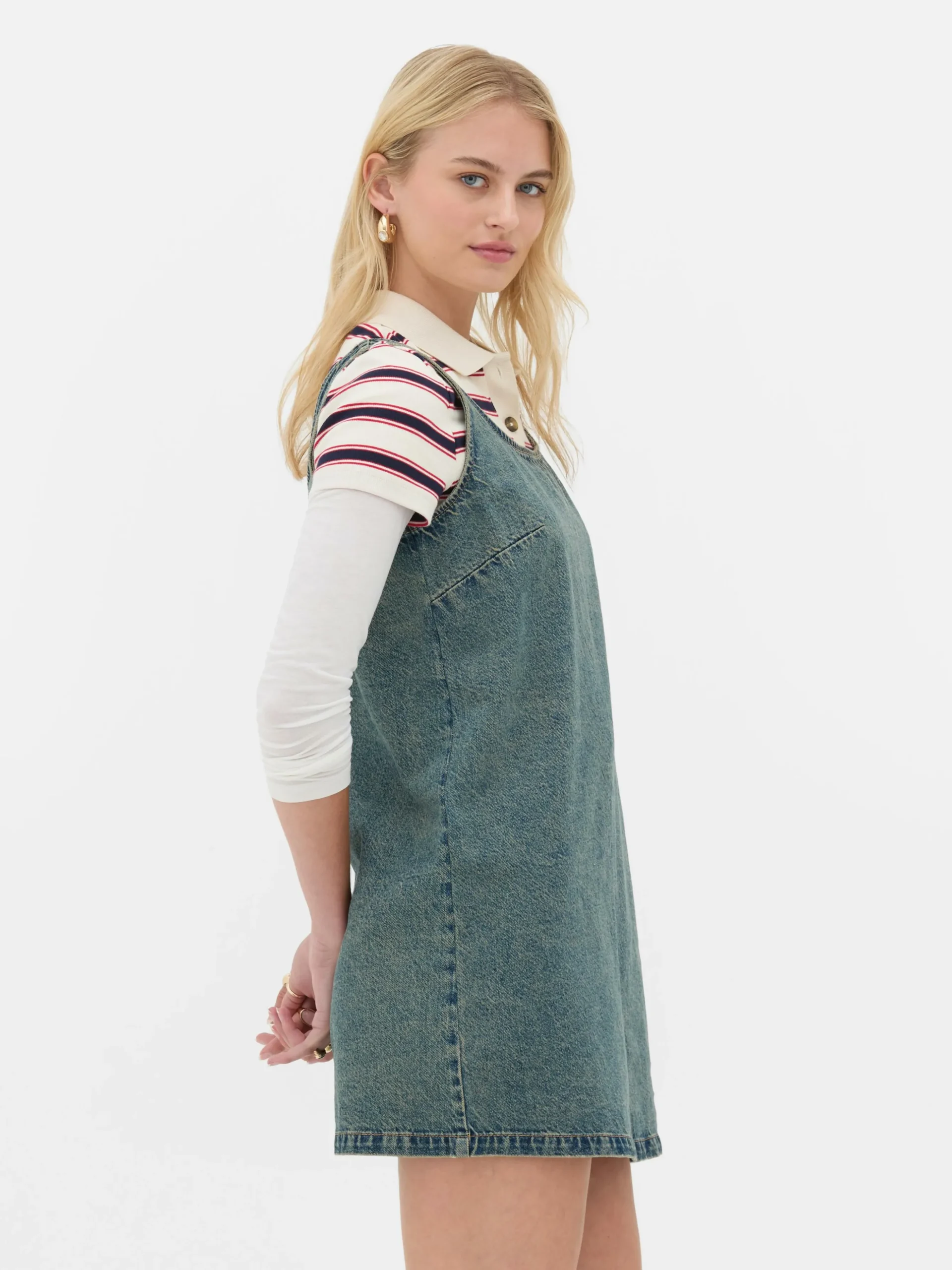 Shift Dress Van Spijkerstof Rita Ora