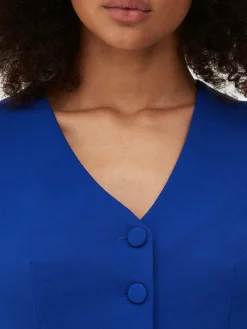 Single-breasted Kort Gilet