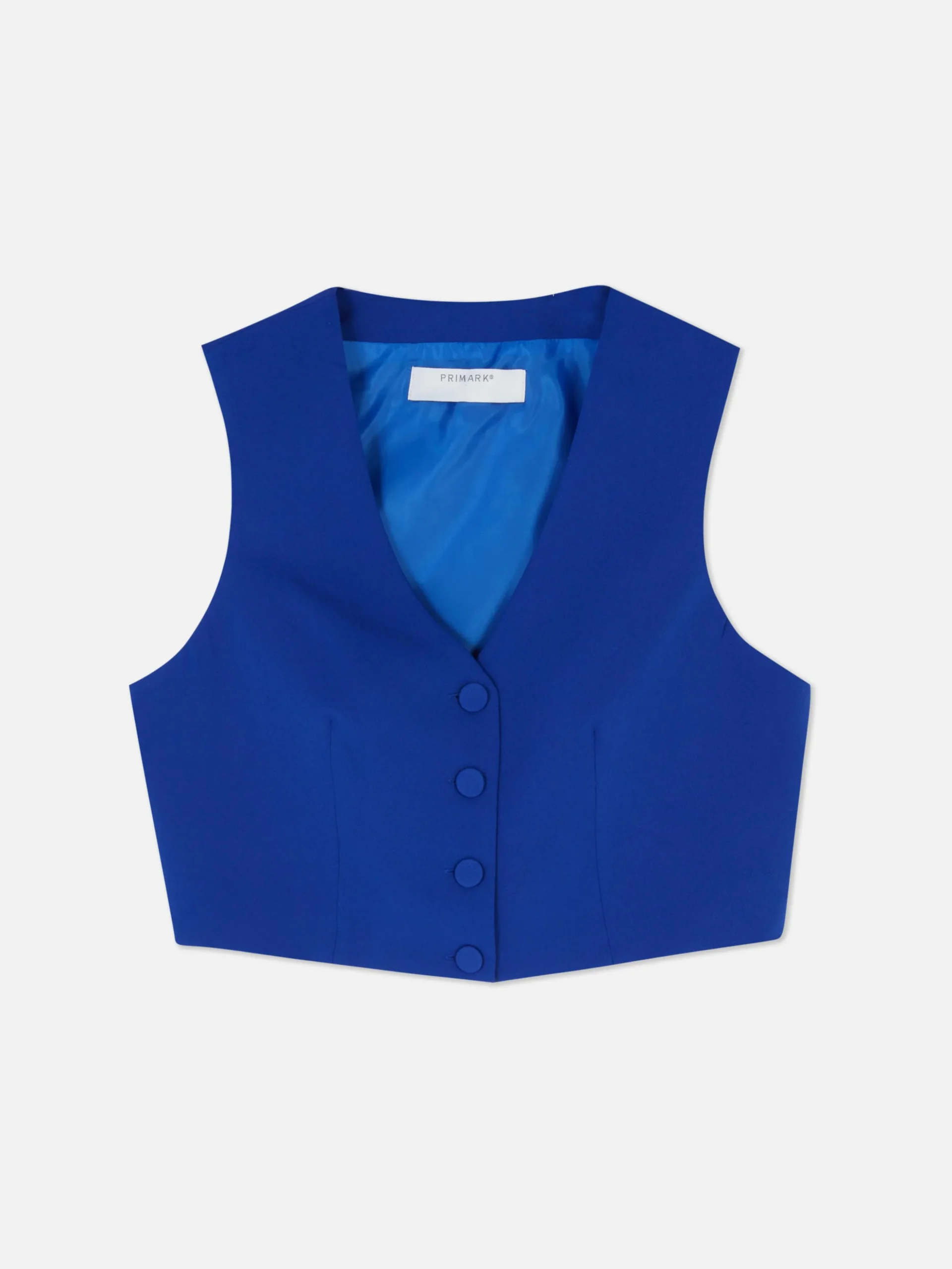Single-breasted Kort Gilet