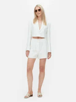 Single-breasted Korte Blazer Luna