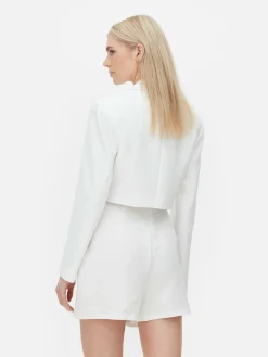 Single-breasted Korte Blazer Luna