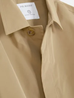 Single-breasted Lange Regenjas