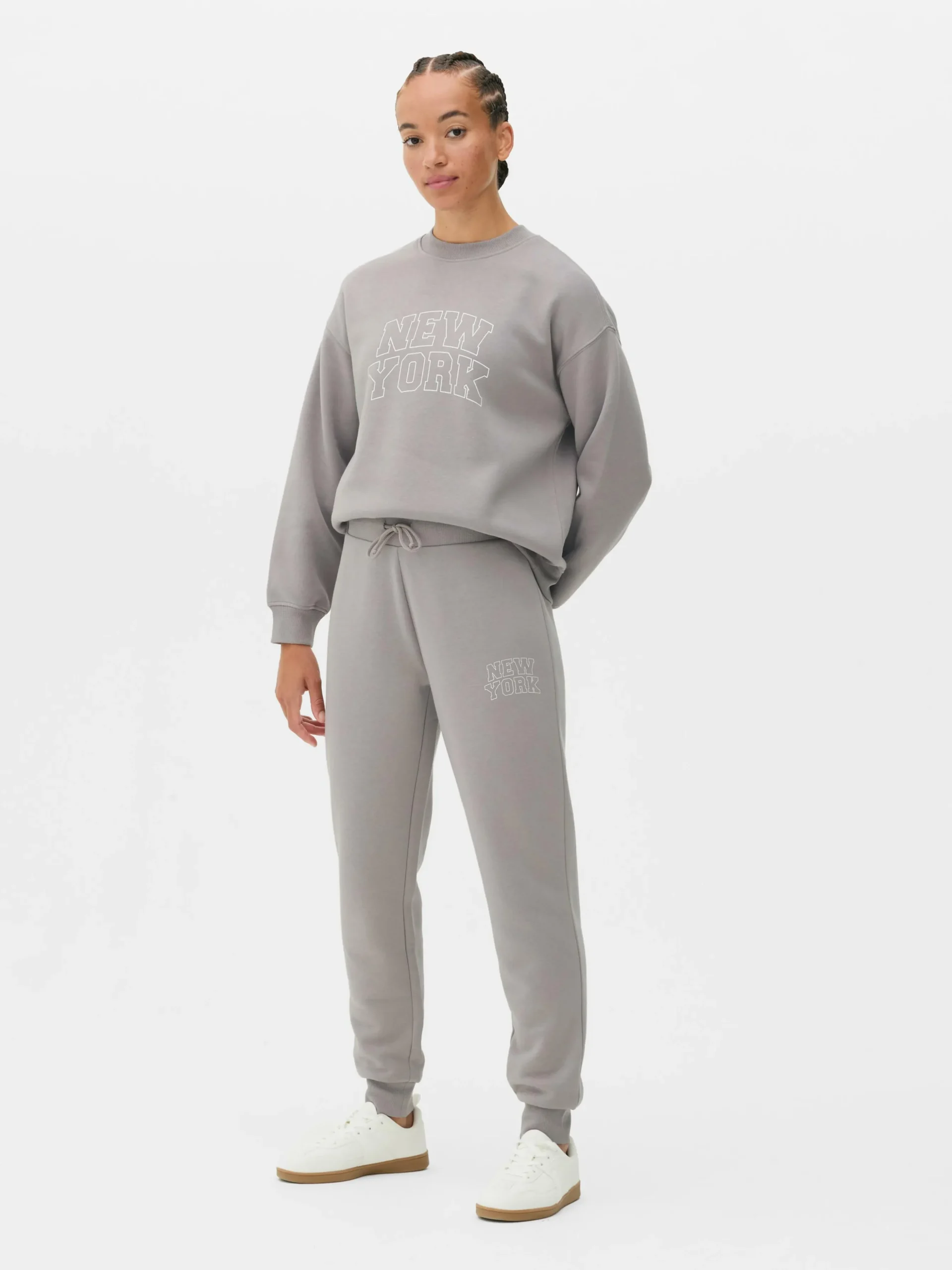Skinnyfit Joggingbroek Met Print