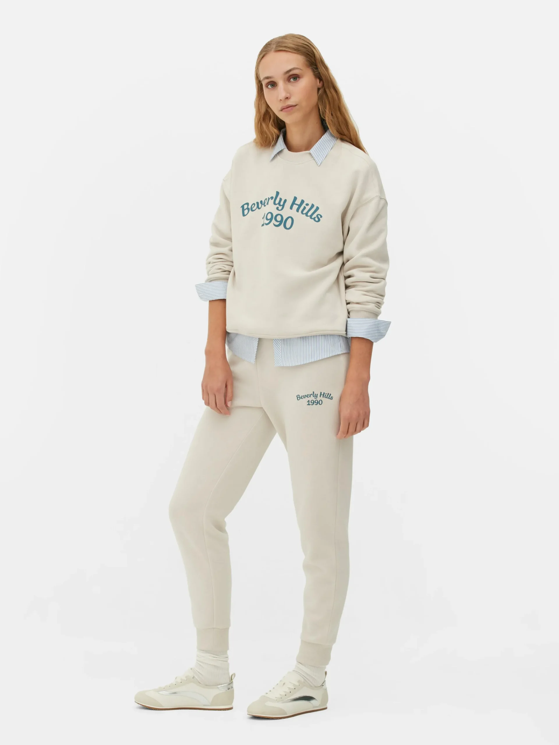 Skinnyfit Joggingbroek Met Print