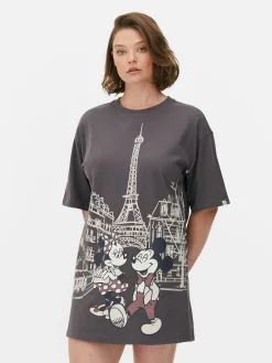 Slaapshirt Disney's Mickey Mouse En Minnie Mouse Paris