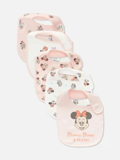 Slabbetjes Minnie Mouse En Katrien Duck, Set Van 5