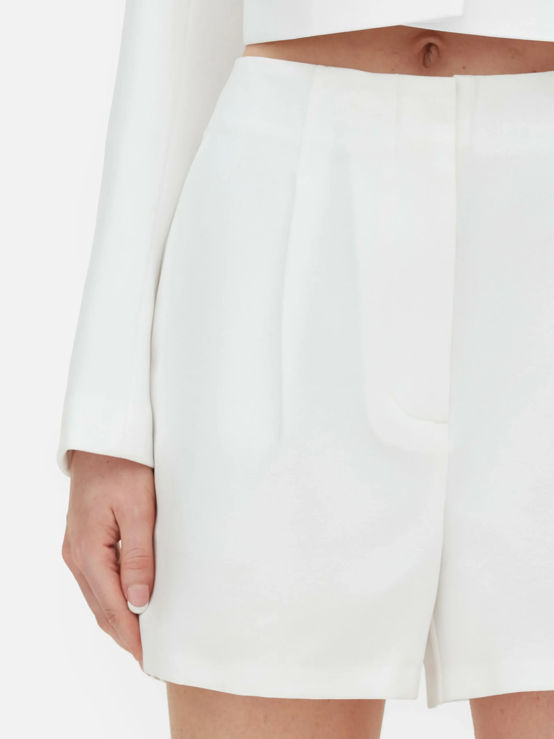 Slank Gesneden Korte Broek
