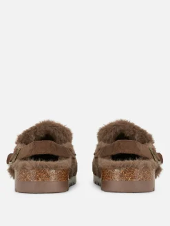 Slingback Loafers Van Suède Rita Ora