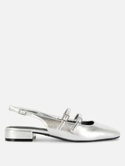Slingback Mary Janes Met Dubbele Riempjes
