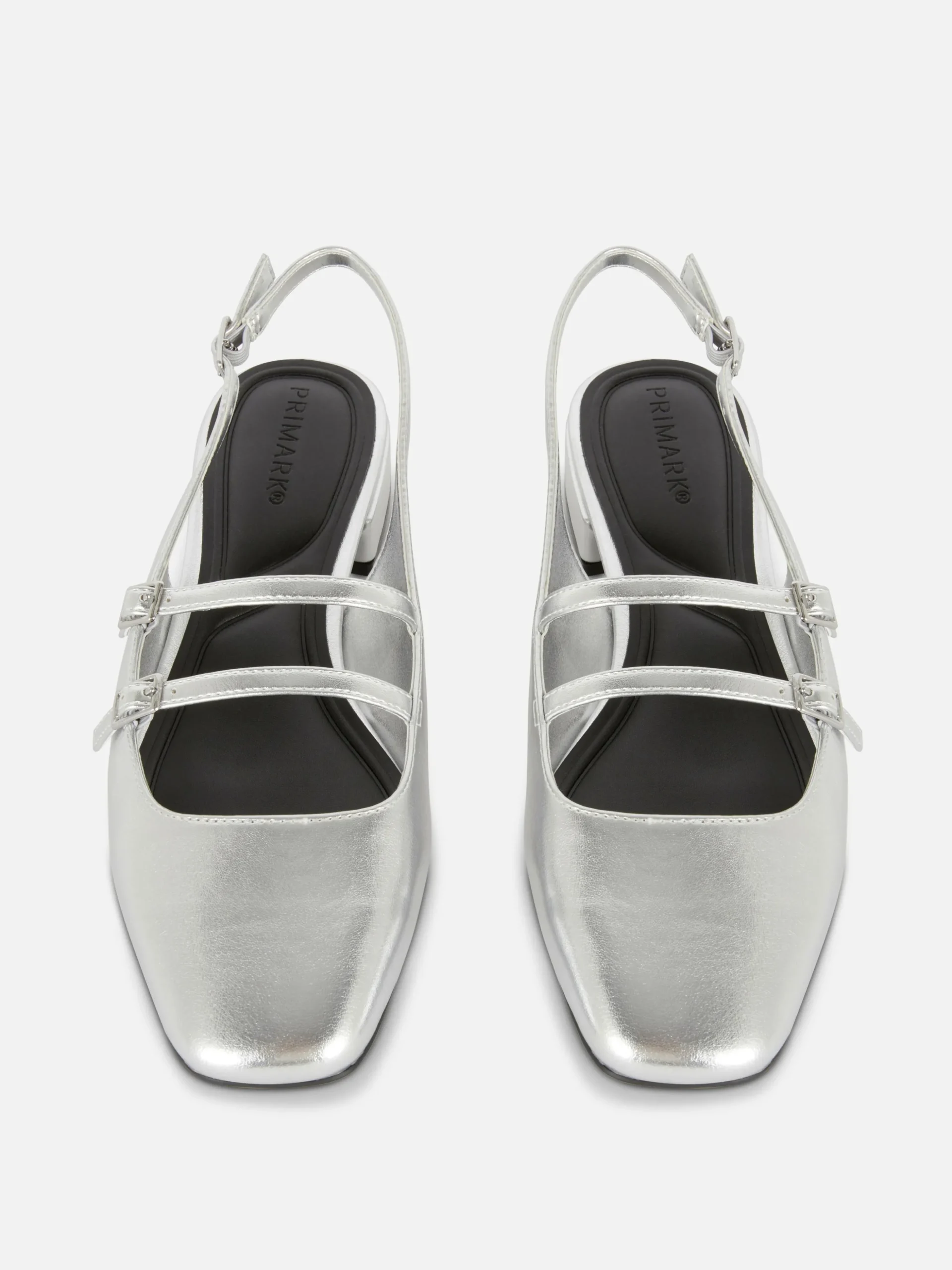 Slingback Mary Janes Met Dubbele Riempjes