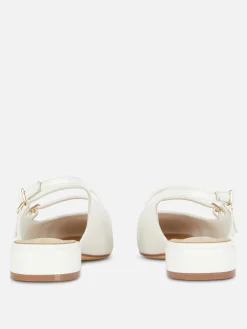 Slingback Mary Janes Met Dubbele Riempjes