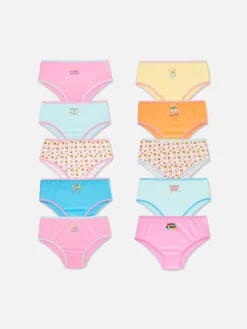 Slips Met Emoji-print, Set Van 10