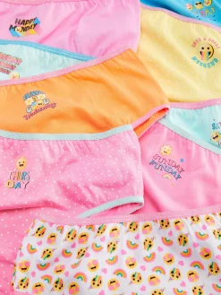 Slips Met Emoji-print, Set Van 10