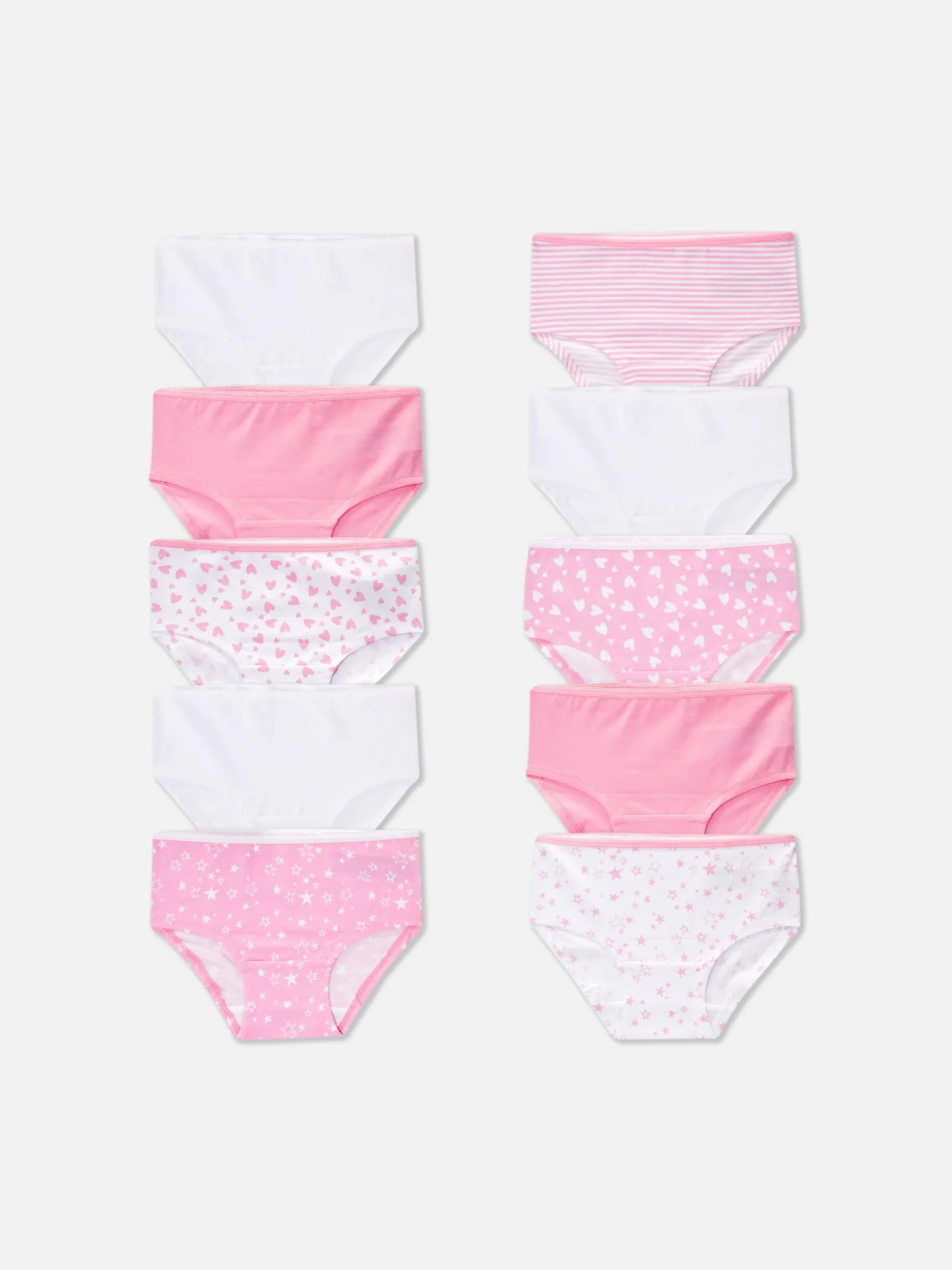 Slips Met Hartjes En Sterren, Set Van 10