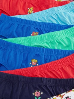 Slips Met Voedselprint, Set Van 10