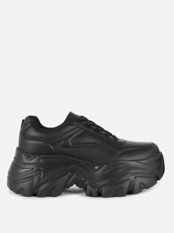 Sneakers Met Extreme Platformzool