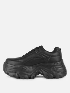 Sneakers Met Extreme Platformzool
