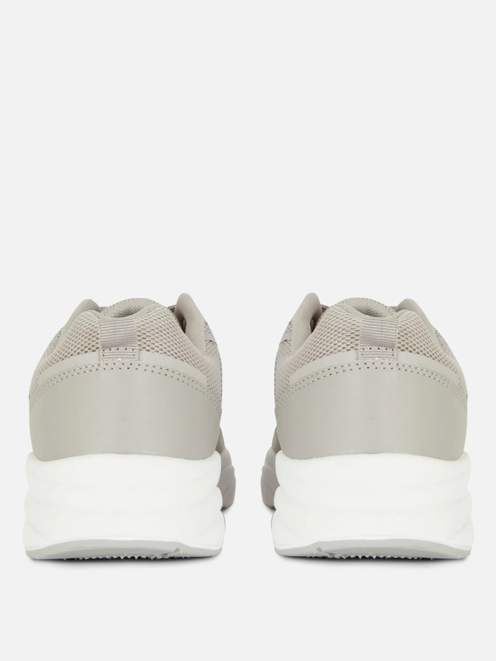Sneakers Met Mesh En Dikke Zool