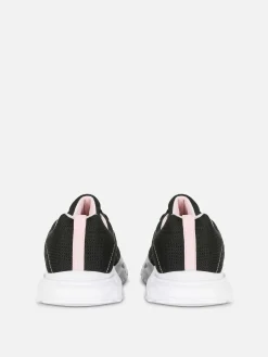 Sneakers Met Mesh En Dikke Zool