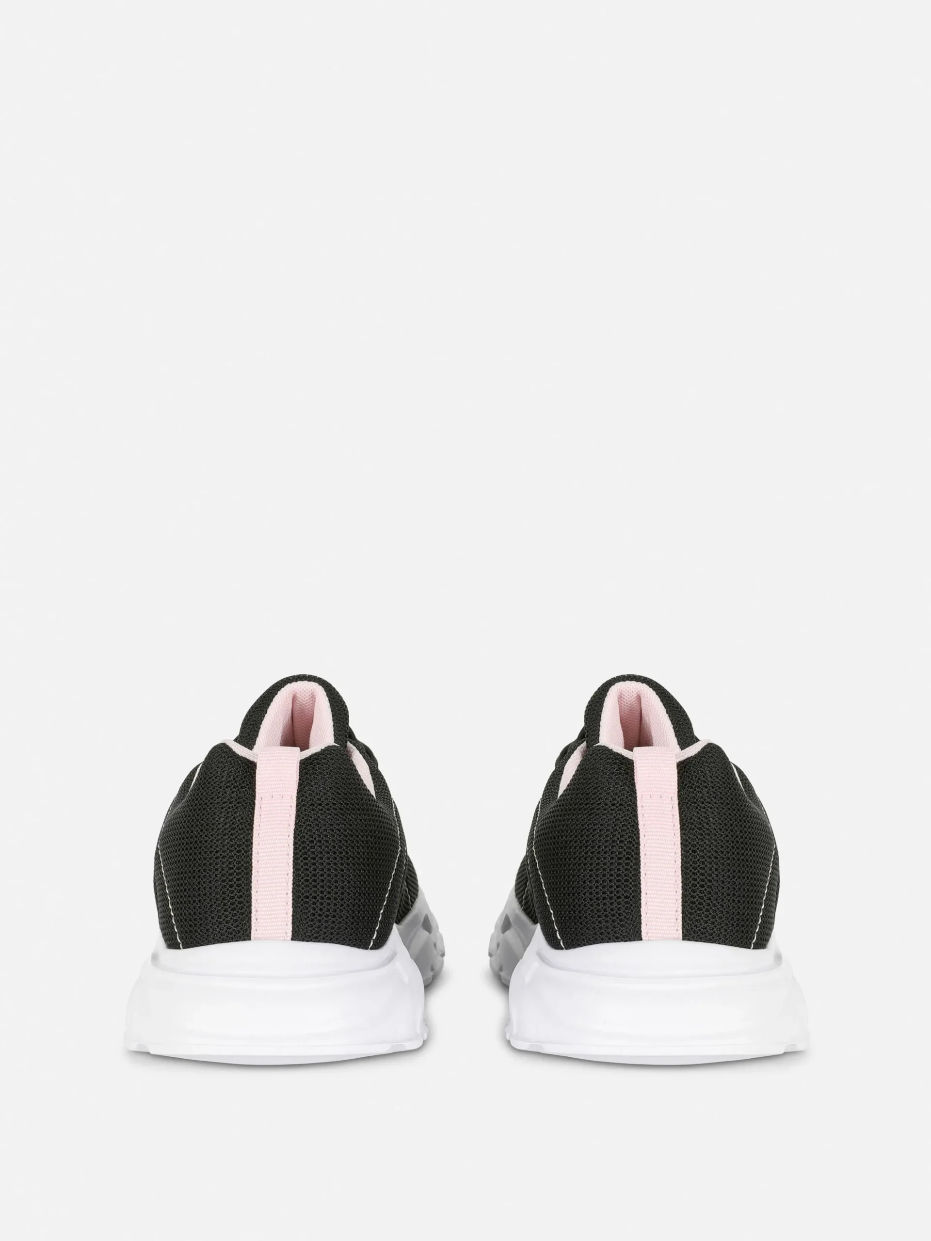 Sneakers Met Mesh En Dikke Zool