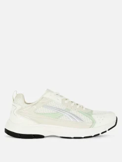 Sneakers Met Mesh Inzetstukken