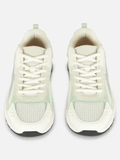 Sneakers Met Mesh Inzetstukken