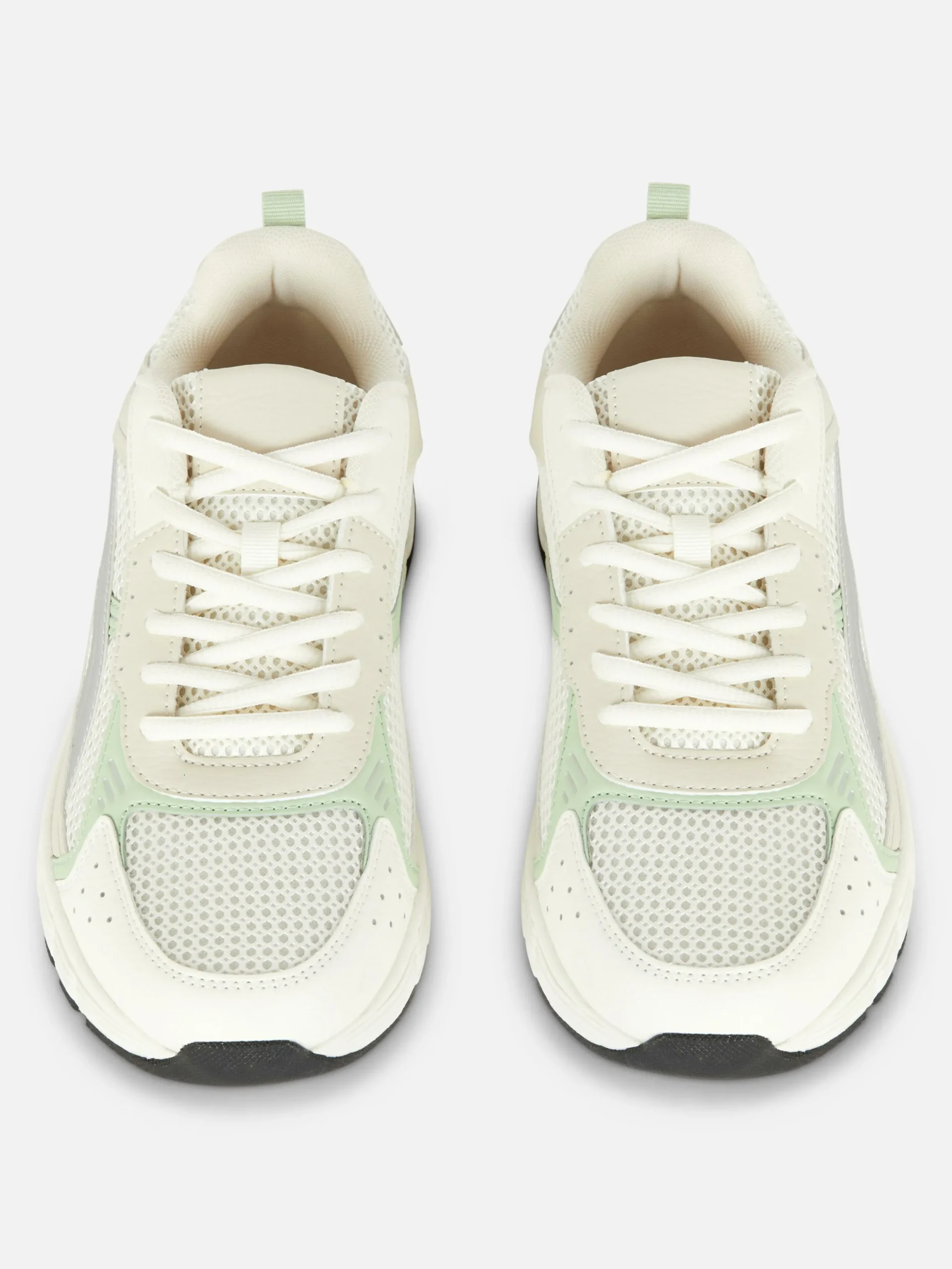 Sneakers Met Mesh Inzetstukken