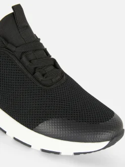 Sneakers Met Veters En Bubbelhak