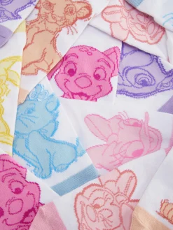 Sneakersokken Disney-personage, 7 Paar
