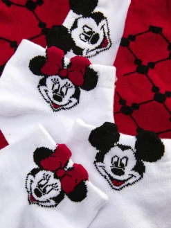 Sneakersokken Disney's Minnie & Mickey Mouse, 3 Paar