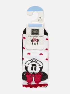 Sneakersokken Disney's Minnie Mouse, 4 Paar