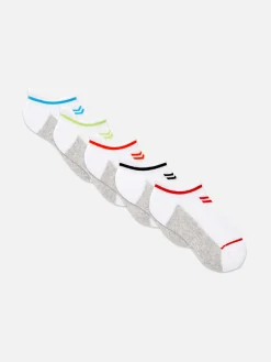 Sneakersokken Met Strepen, Set Van 5