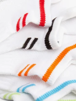 Sneakersokken Met Strepen, Set Van 5