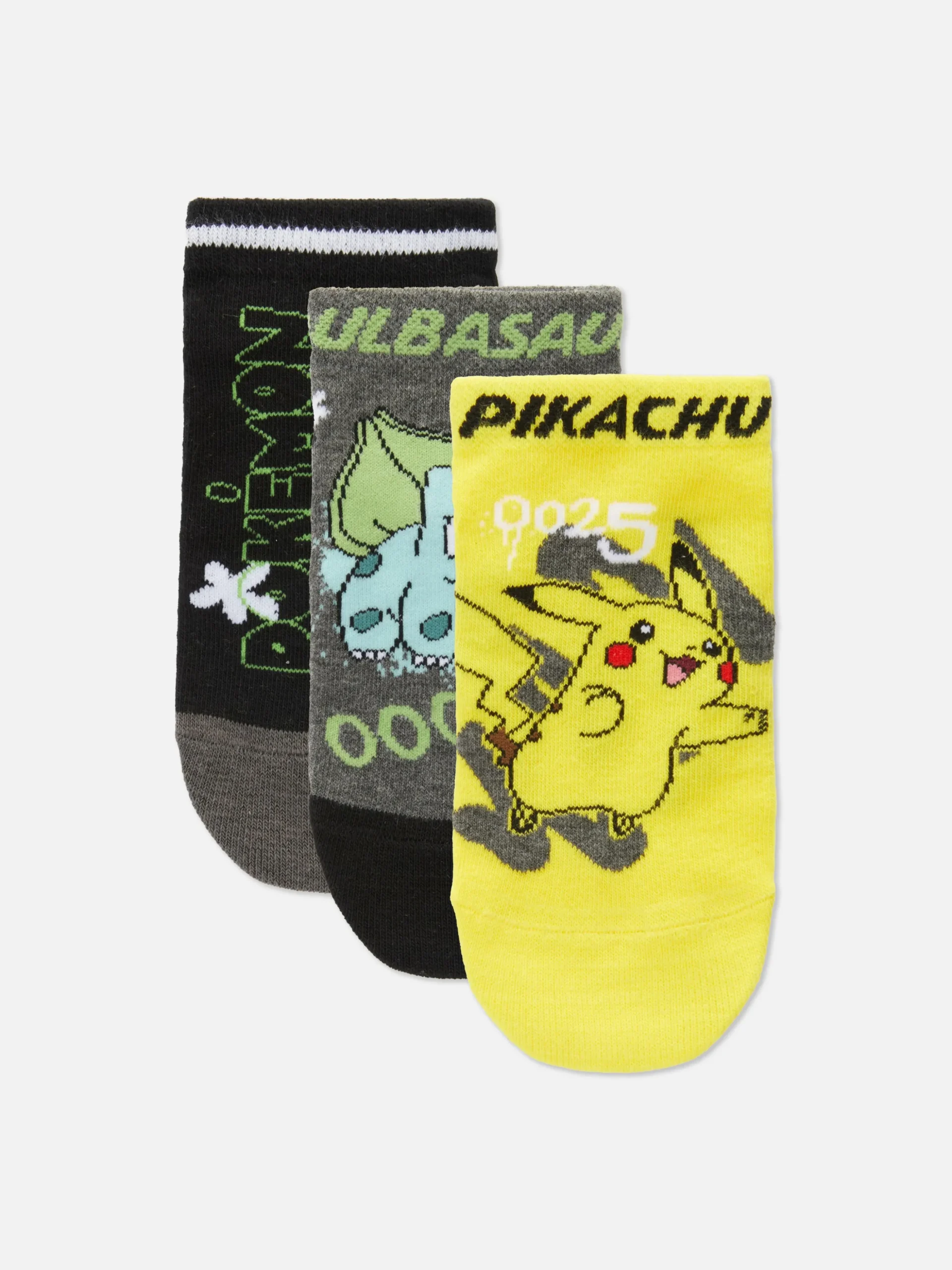 Sneakersokken Pokémon, 3 Paar
